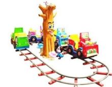 Castle Engineering Train Kiddie Rides Simulator For Amusement Center Tr-qf041