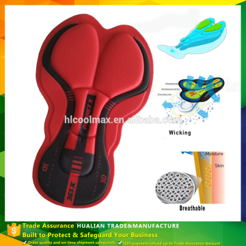 triathlon quality coolmax 3d cycling pad chamois