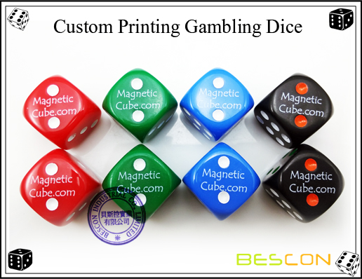 Custom Printing Gambling Dice