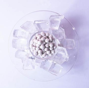 Delicious Frozen Taro Boba Food