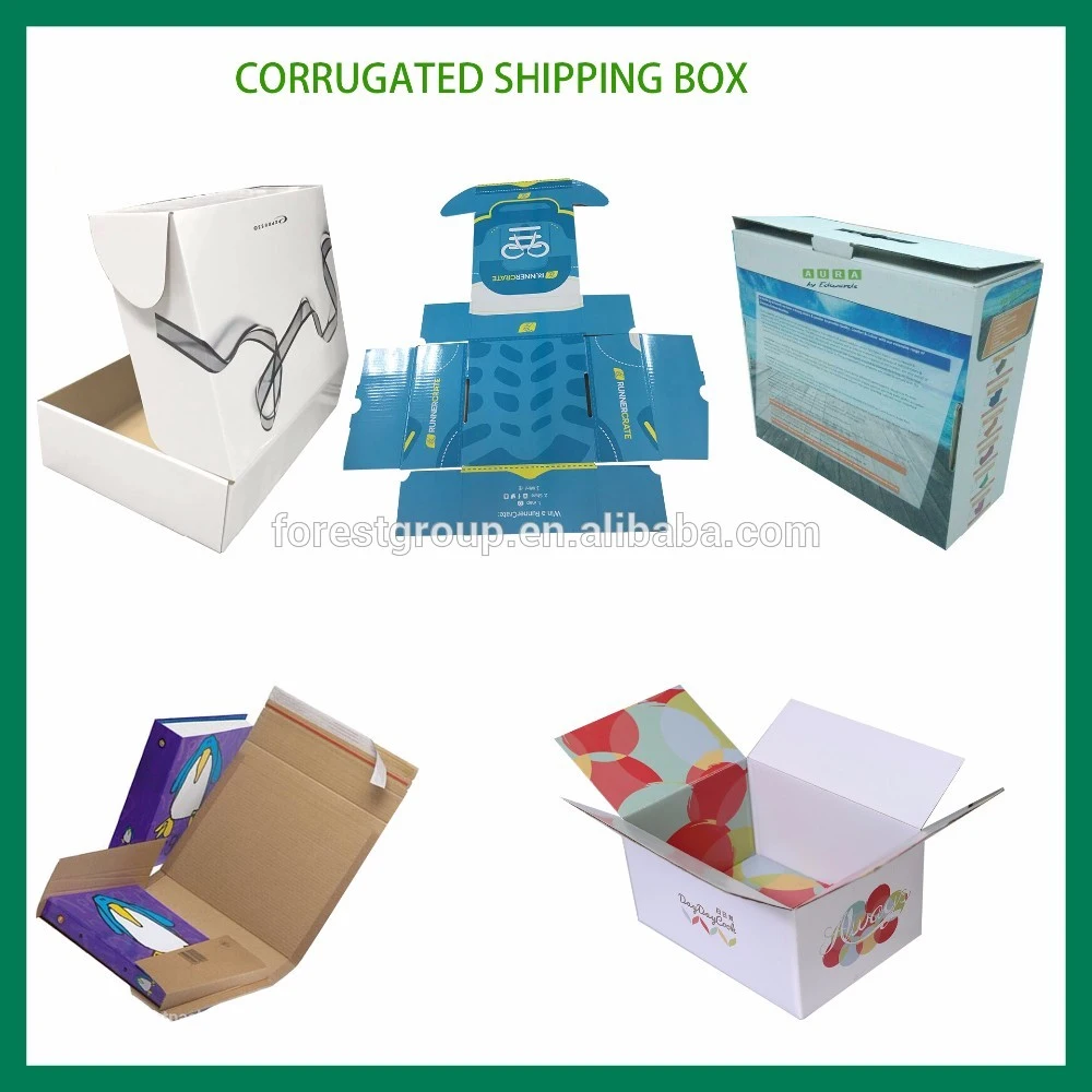 Brown Corrugated Mailer Packaging Box Without Glue