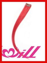 crazy red one piece clip in hair extensions red hair extension