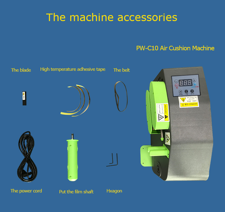 Packaging Machine Air Fill Automatic Air Bubble Cushion Wrap Bag Machine Air Pillow machinery