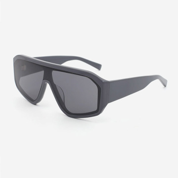 Aviator Oversize Acetate Men's Sunglasses 24A8035