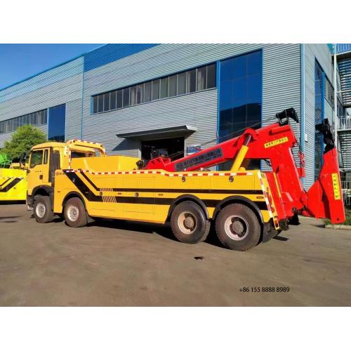 Sinotruk 8x4 heavy duty rotator wrecker truck