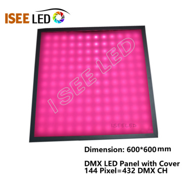 DMX LED Square แอดเดรส RGB Panel Club