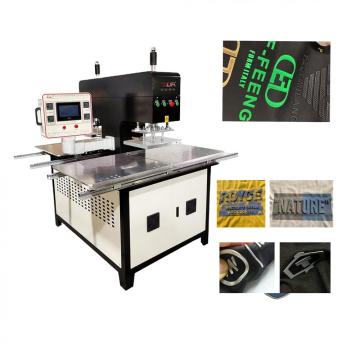 Vertical Rubber Logo Print Machine