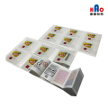 Universal high-quality folding label