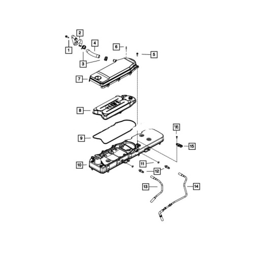 6620-21-7502 Breather sesuai untuk enjin No.NH-220-CI-2E