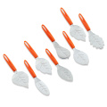 Ensemble de spatule de gâteau en forme de feuille d&#39;acier inoxydable 8PCS