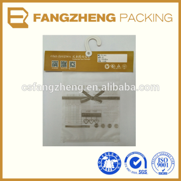 2015 ldpe recycled clear zipper bag/clear zip bag/High Quality Zipper Bag