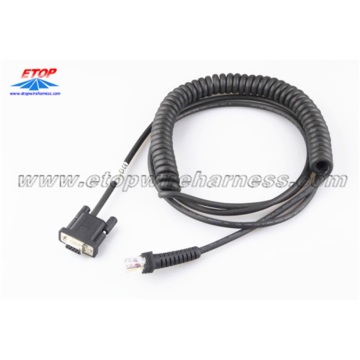 Soft Coiled DB Cable Custom