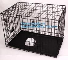 dog kennel fence, metal wire dog cage, pet dog cage, folding pet dog cage