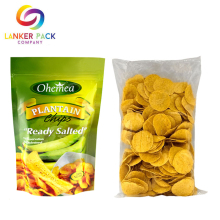 Moisture Proof Quad Seal Pouch Printed Packaging Bag