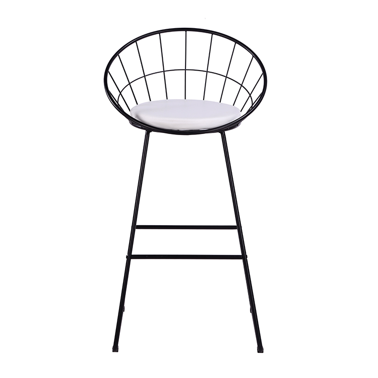 Free Sample Gold Modern Mesh Outdoor Round Dkr Metal Leaf Steel Concrete Stackable Lucy Chairing Dining Side Black Wire Chair