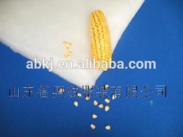 Garment interlining Needle punched soybean fiber felt