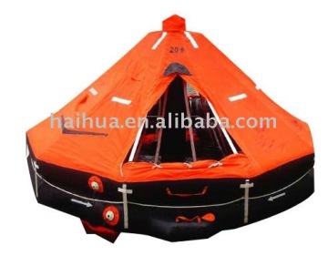 SOLAS approved davit launching type life rafts