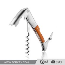 Rose wood corkscrew wedding favor FJ052