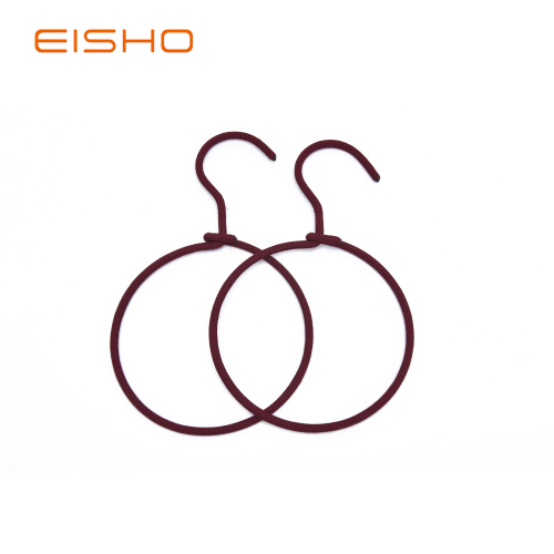 Cintres d&#39;écharpe en corde avec anneaux en métal EISHO