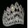 AB Stone Curve Adjustable Band Pageant Crown