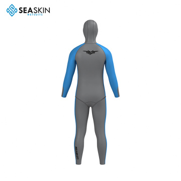 Seaskin 3mm neoprene tahan lama wetsuit untuk lelaki