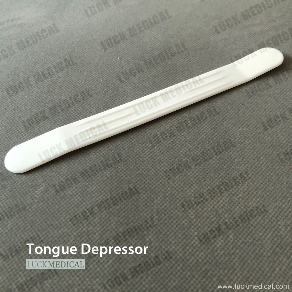 Disposable Plastic Tongue Spatula Tongue Depressor