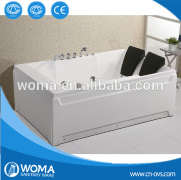 hot sale new square whirlpool massage bathtub,cheap indoor massage bathtub Q367