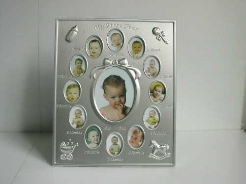 baby first year photo frame or home decoration material photo frame