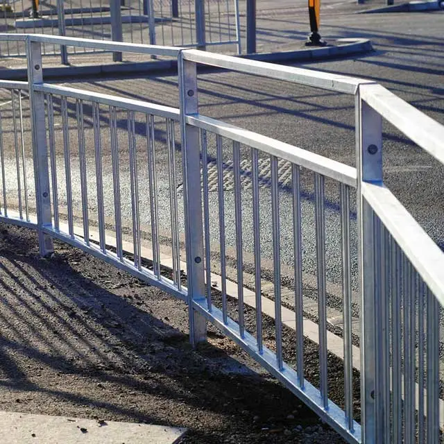 Roadside Pedestrian Safety Guardrails