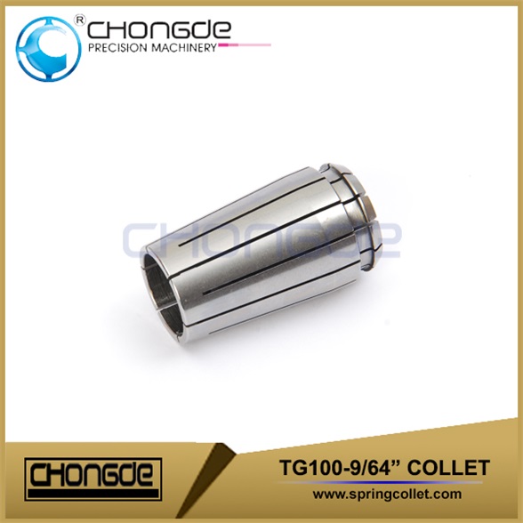 Mandrin de perçage Collet TG100-9/64&quot; Plage de serrage 0,140&quot;-0,120&quot;