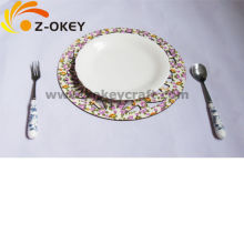 The design of the practical Wood coaster holder Round absorbent fabric drink coasters Cup mats