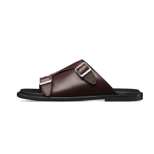 Trendy Men's Soft Leather Slippers