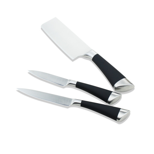 3 PCS Stainless Steel Dinner Kitchen Knife Set
