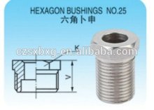 stainless steel hexagon bushing