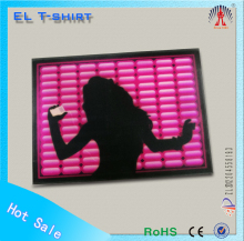 2016 fashion t-shirts electronic music el t-shirt rock music el t-shirts