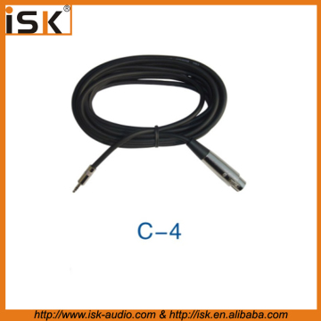 XLR female to mono plug microphone cable