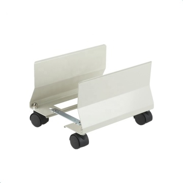 Metal CPU stand with wheels