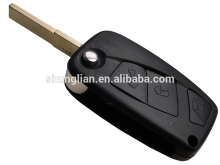 Fiat 3 buttons remote key blank