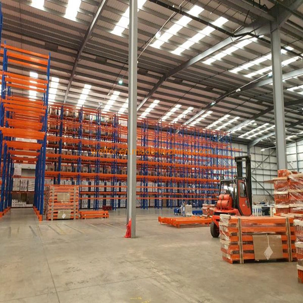 1200kg Us Styles Teardrop Hole Storage Racking Warehouse Racking Systems