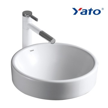 Asia ceramics outdoor wash basin/ ceramic wash basin YC-034 YATO