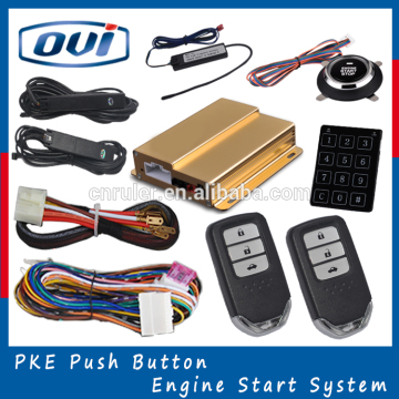 Auto smart start system car push button start engine smartkey system keyless for Honda