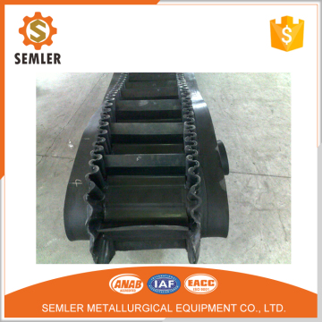 large angle conveyor belt