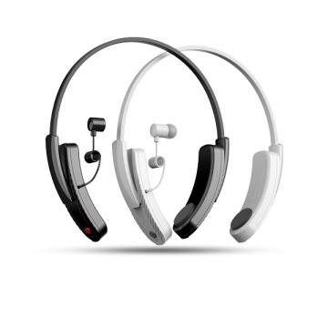 High performance new portable wireless headset with bone conduction