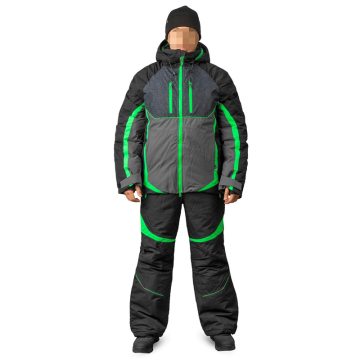 OT5 Custom Outdoor Waterproof Winter Jacket Set for Men - Snowwear Hood Snowmobile Suit