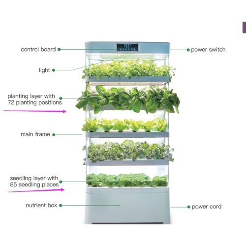 Smart culture indoor garden hydroponic intelligent