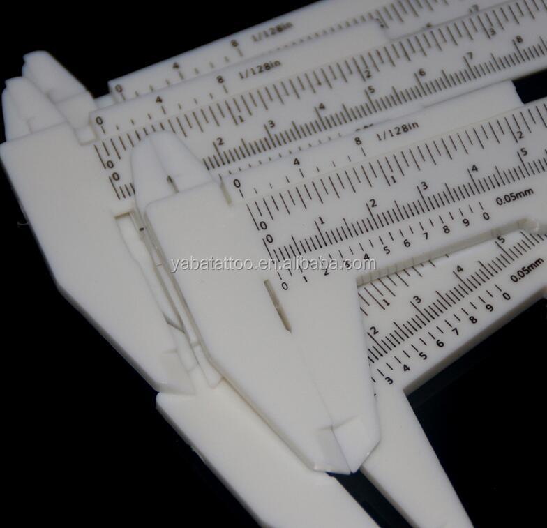 New arrival Plastic Eyebrow Ruler Measure Shaping For Tattoo Tool