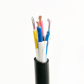 FTTH Fiber and Power Hybrid Fiber Optic Cable