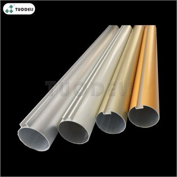 Aluminum O-shaped Pipe Baffle Ceiling System