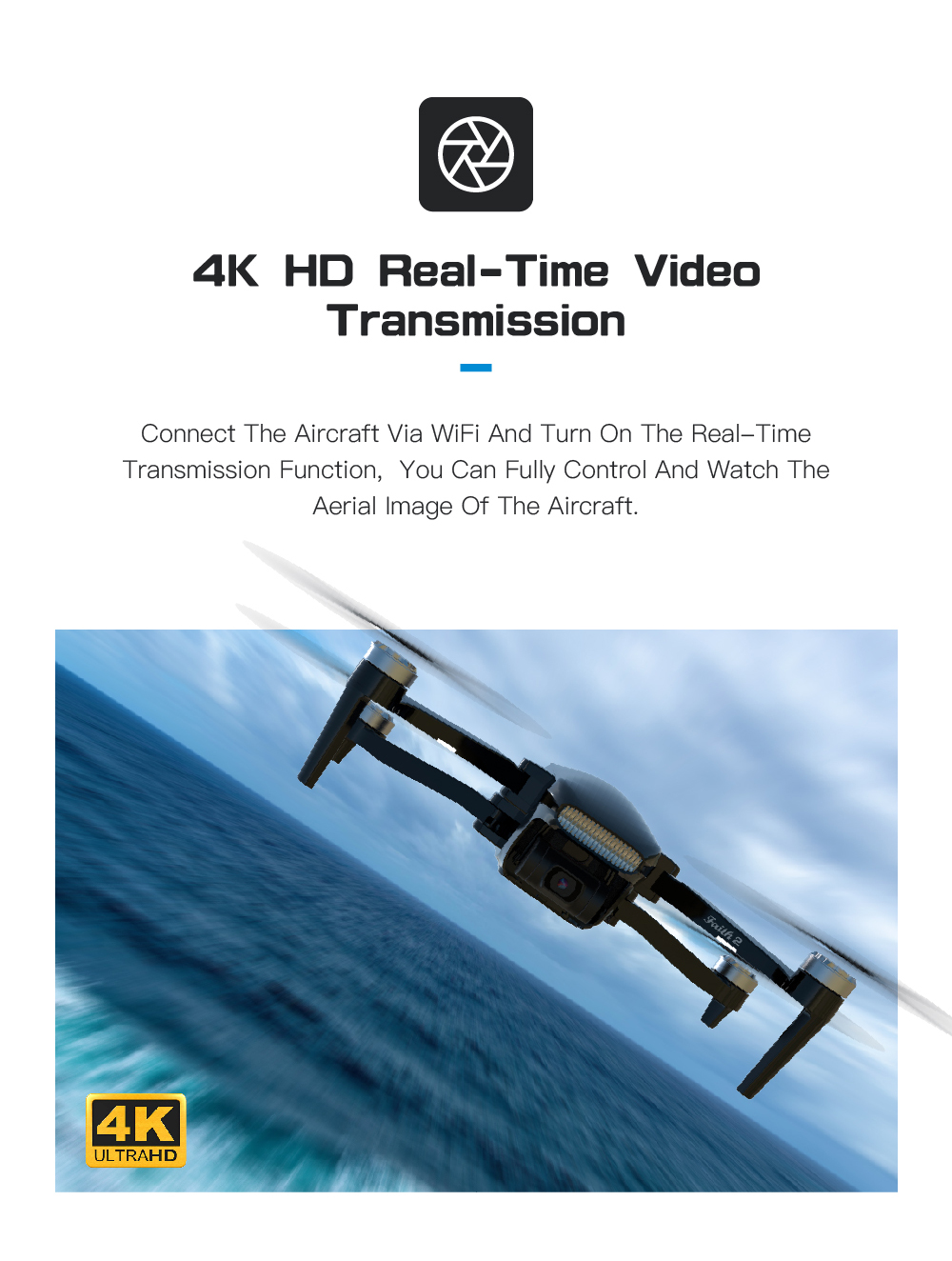 C-FLY 2020 NEW MODEL C-FLY Faith 2 drone with 4k camera 35mins flight time 5G Wifi FPV Optical Flow Function