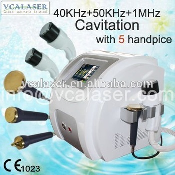 2016 40khz+50khz+1mhz Cavitation Slimming Device